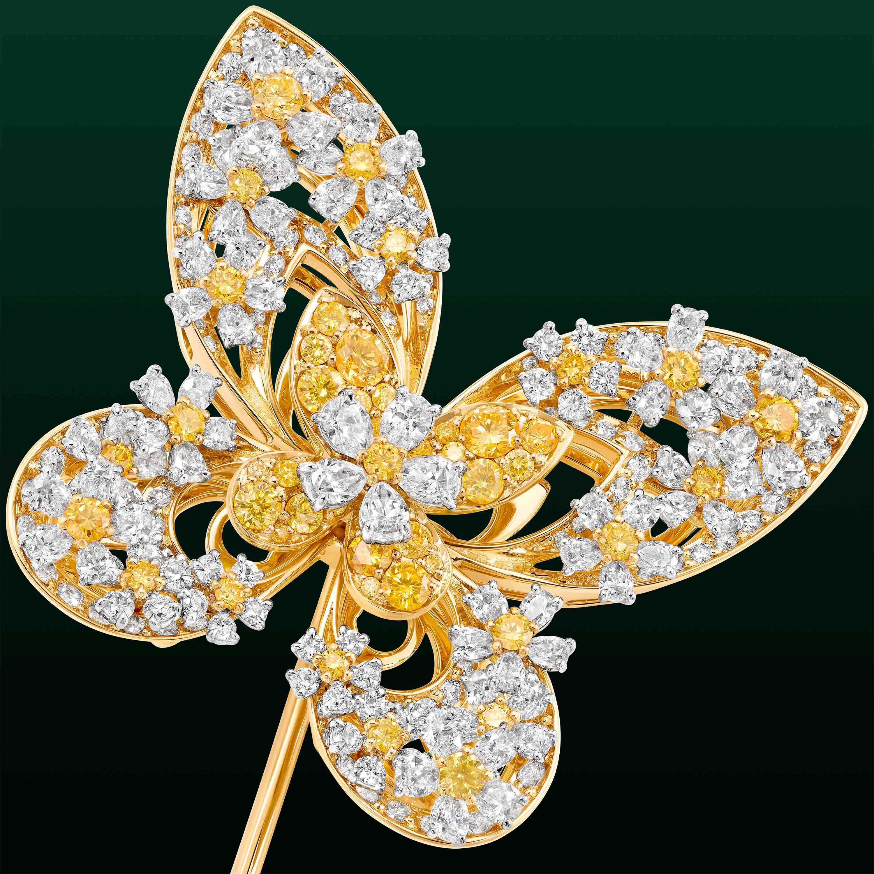 フローラ, Butterfly Brooch - Graff